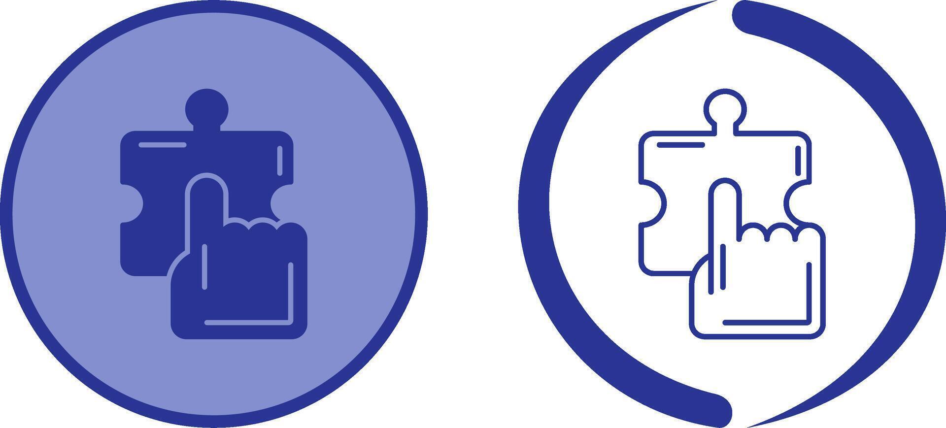 Quick Selection Icon Design vector