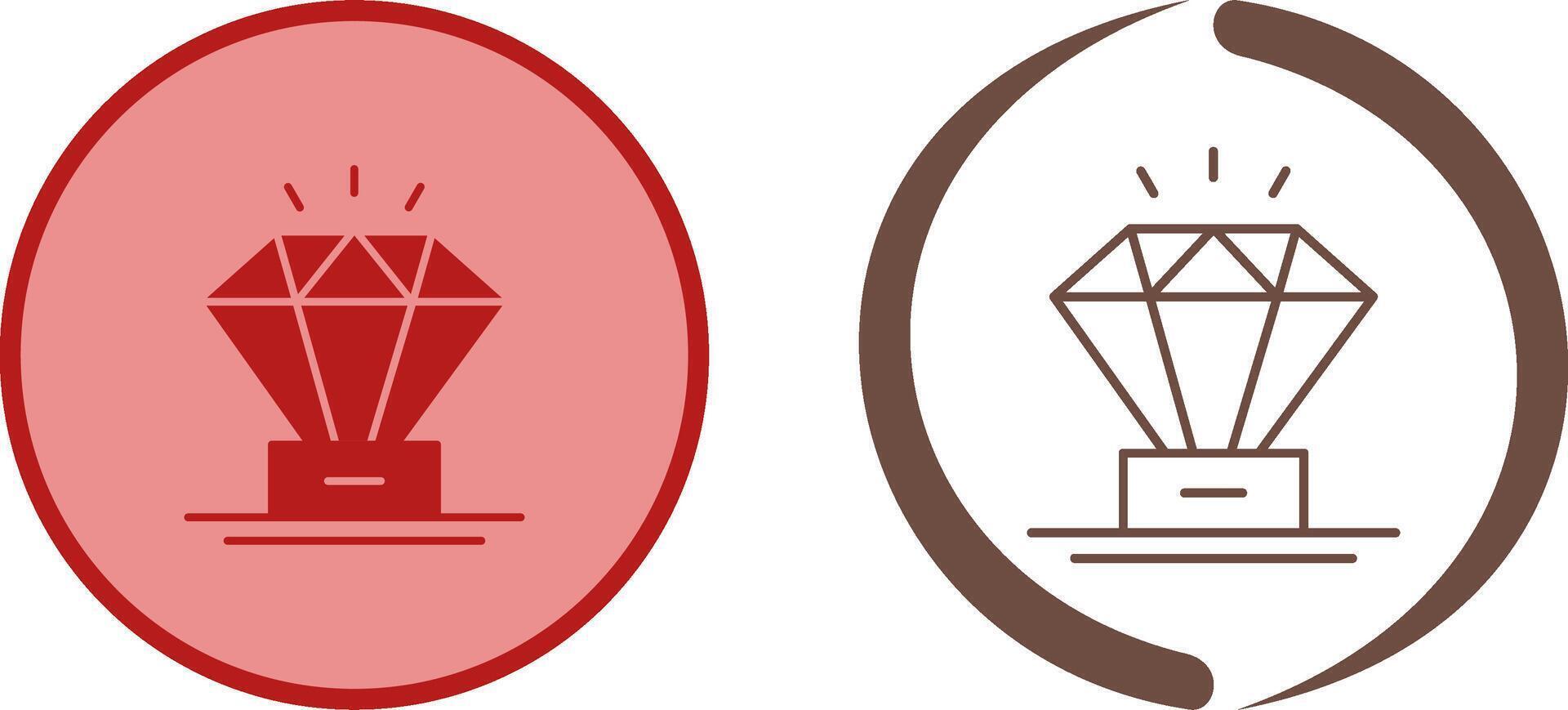 Diamond Icon Design vector
