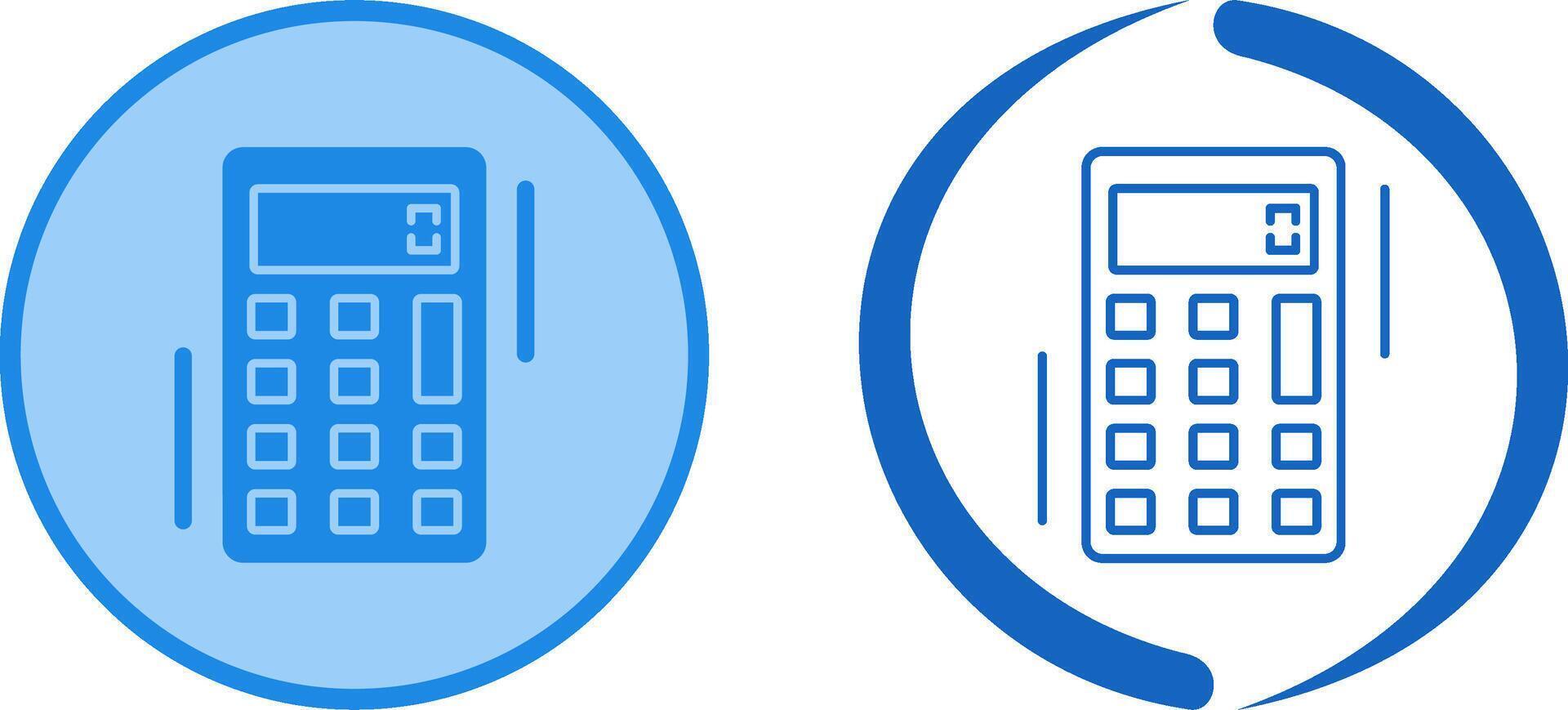 Calculator Icon Design vector