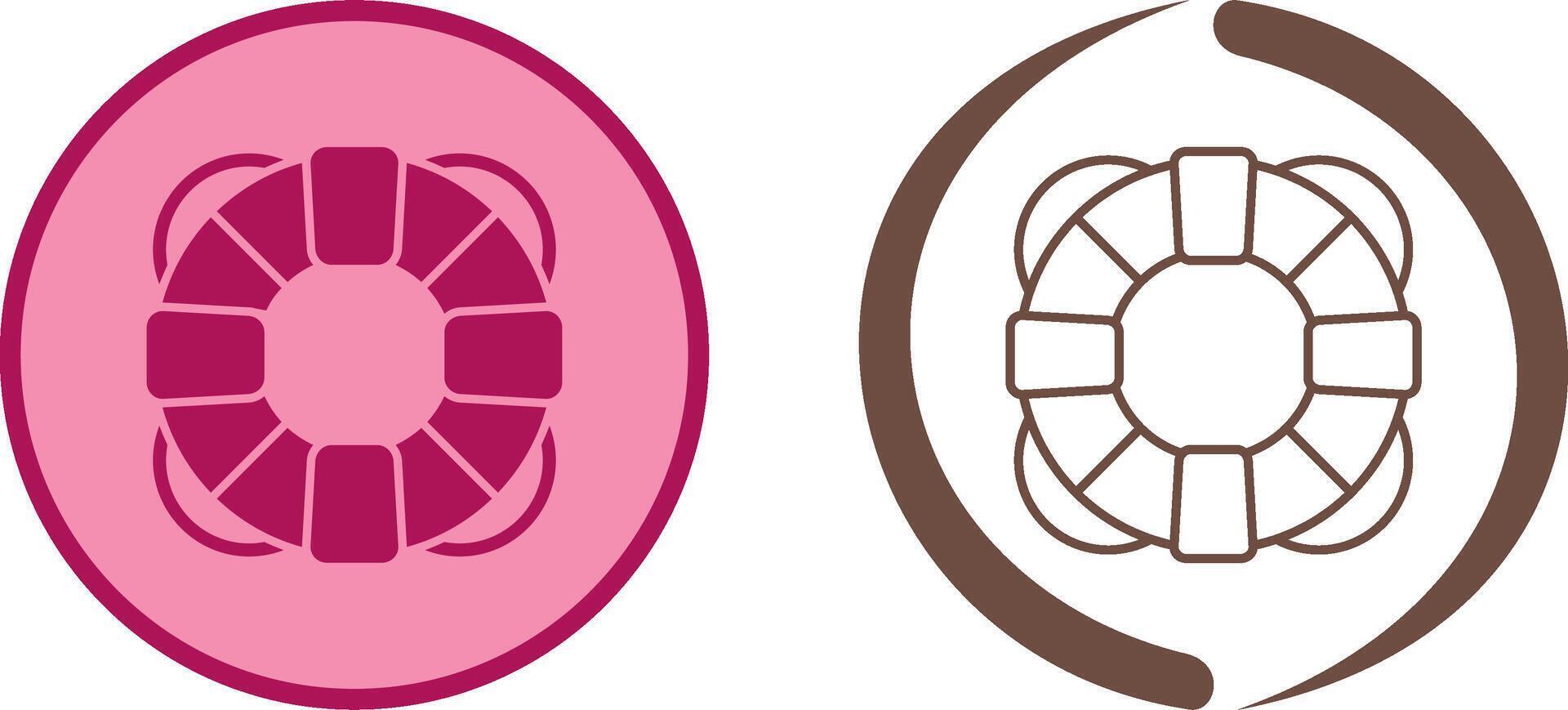 Lifesaver Icon Design vector