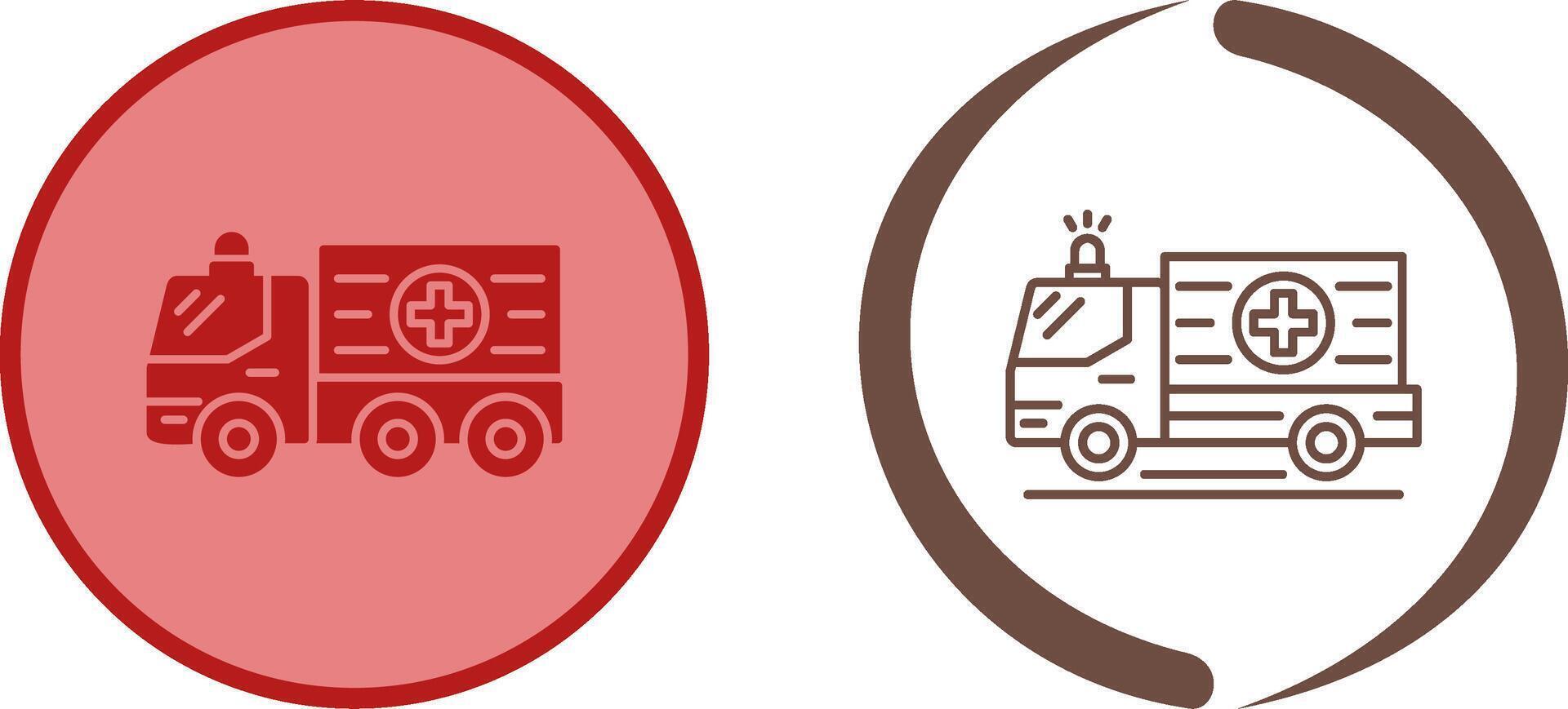 Ambulance Icon Design vector