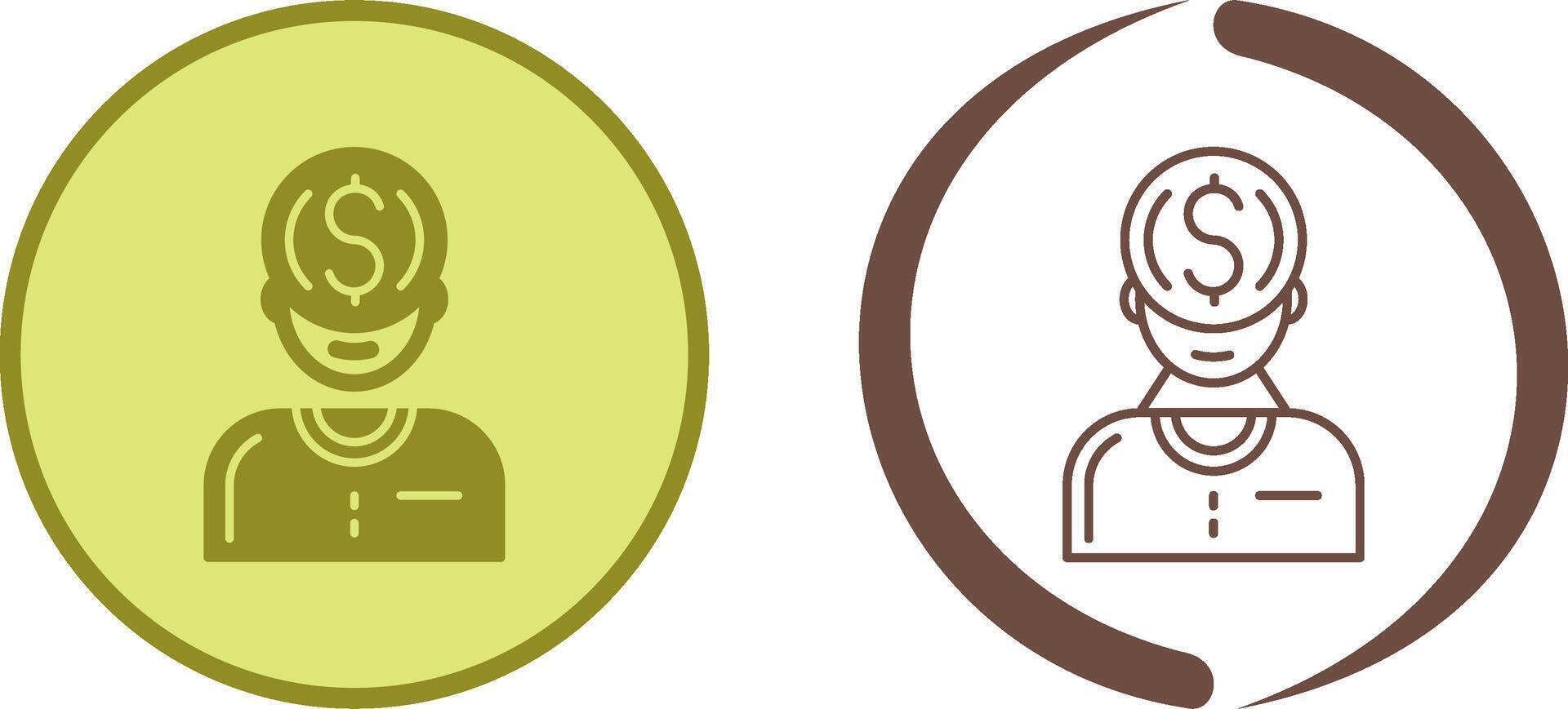 Founder Icon Design vector