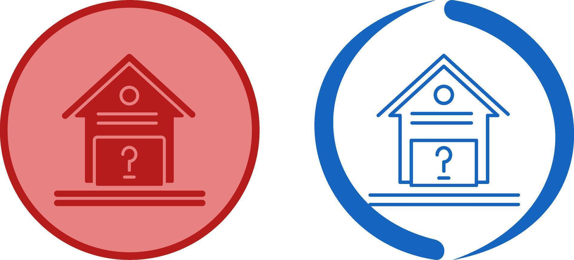 Unknown Icon Design vector