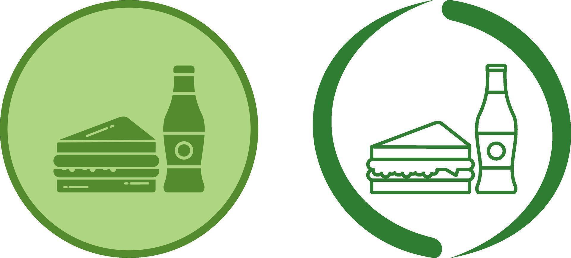 Junk Food Icon Design vector