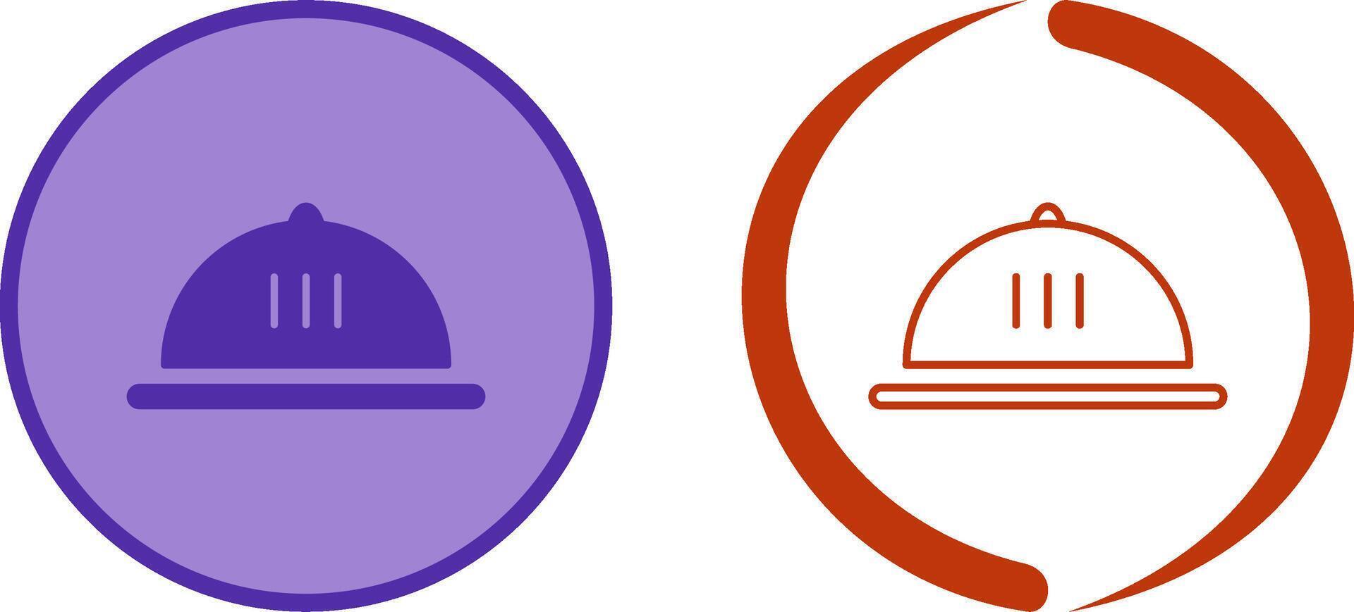 Dish Icon Design vector