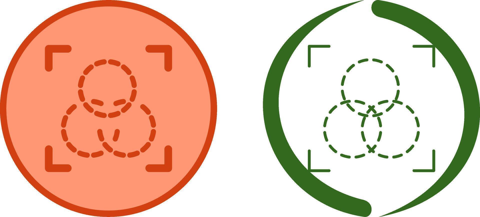 Intersection Icon Design vector