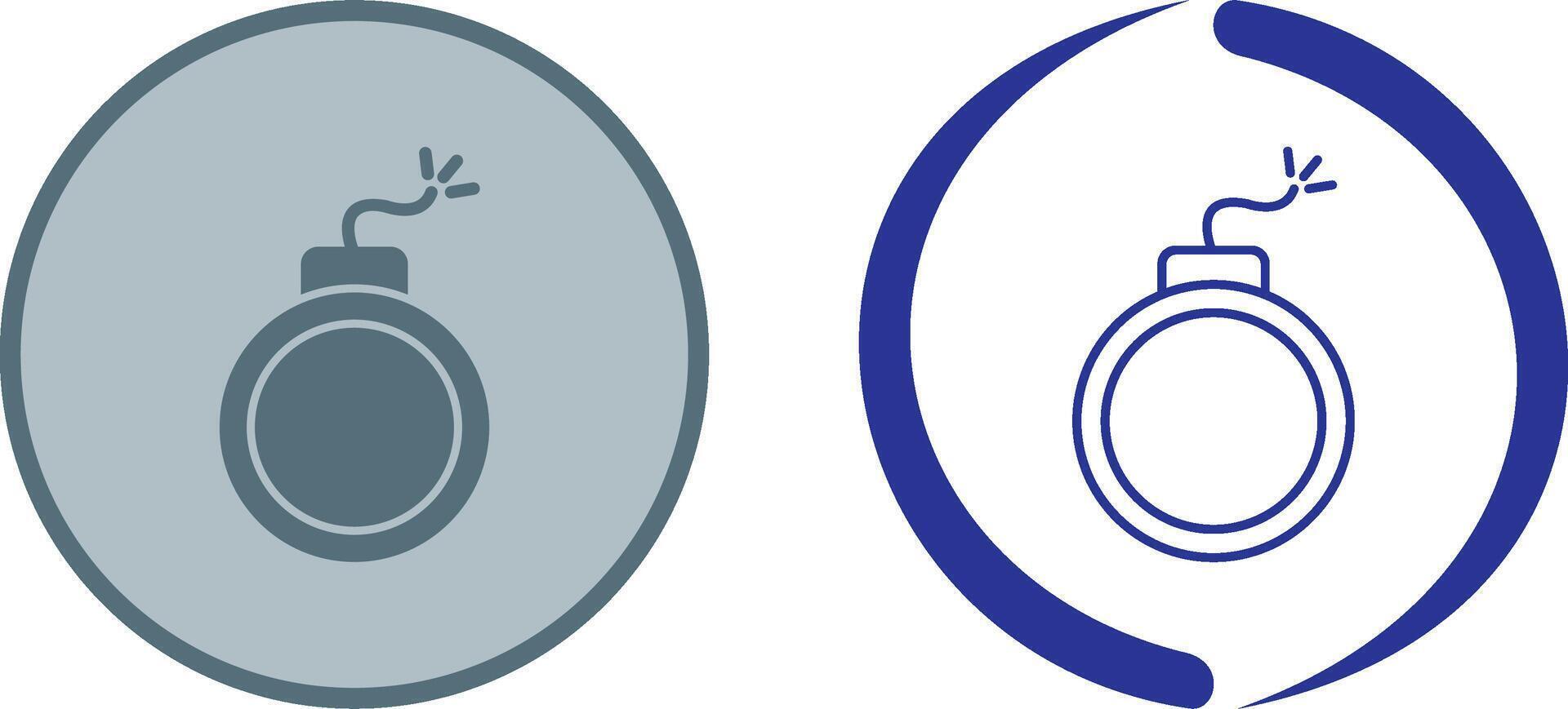 Bomb Icon Design vector