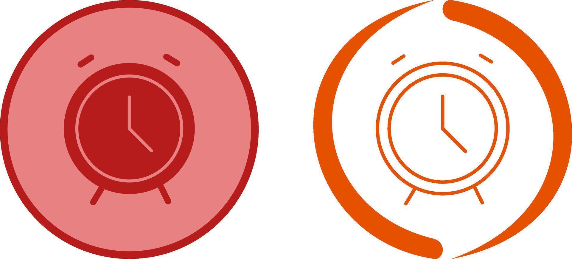 Alarm Clock Icon Design vector