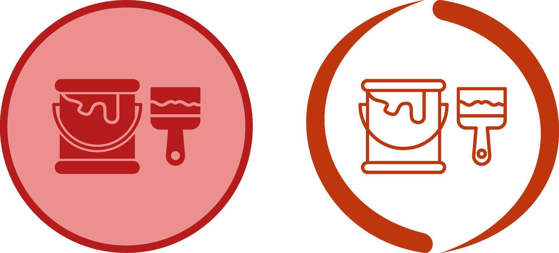 Paint Brush Icon Design vector