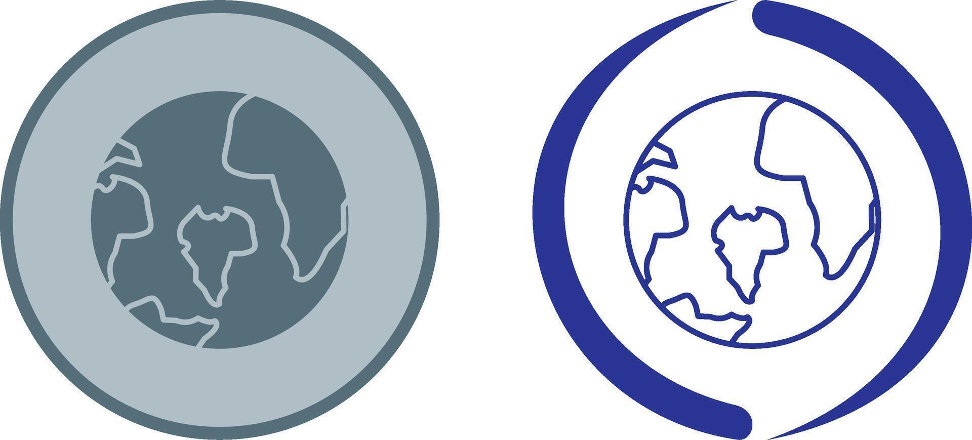 World Icon Design vector