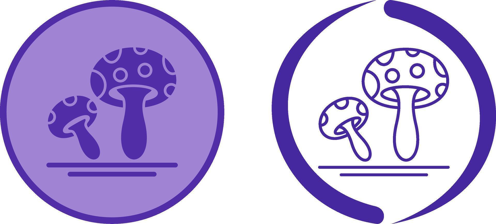 Mushroom Icon Design vector