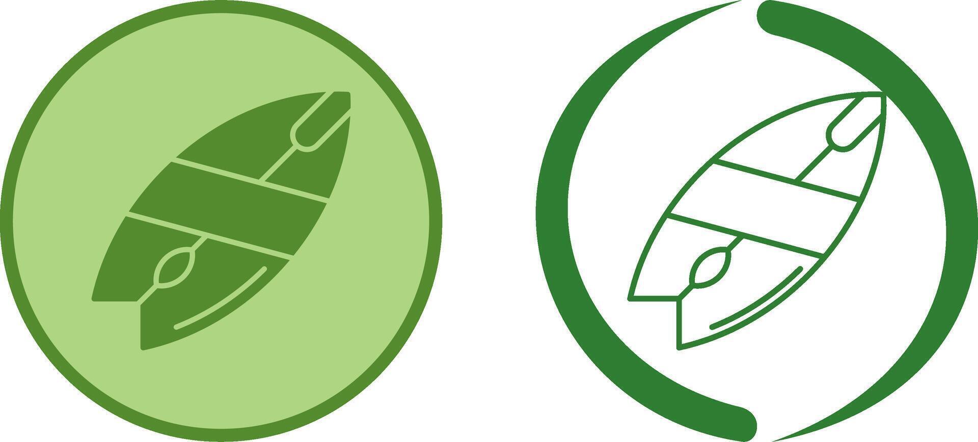 Surfboard Icon Design vector