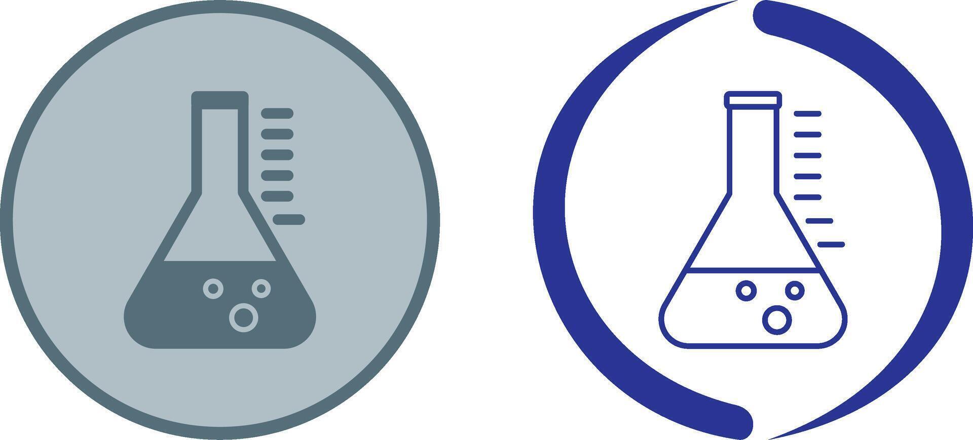 beaker Icon Design vector