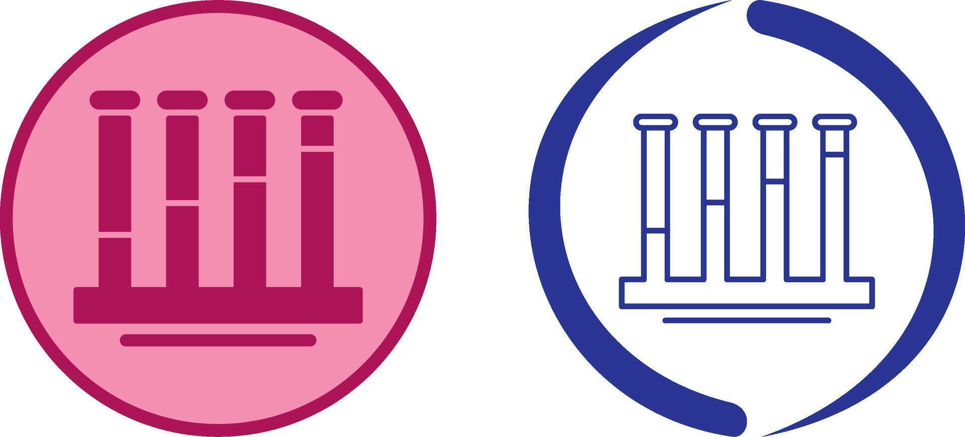 Communicating Vessels Icon Design vector