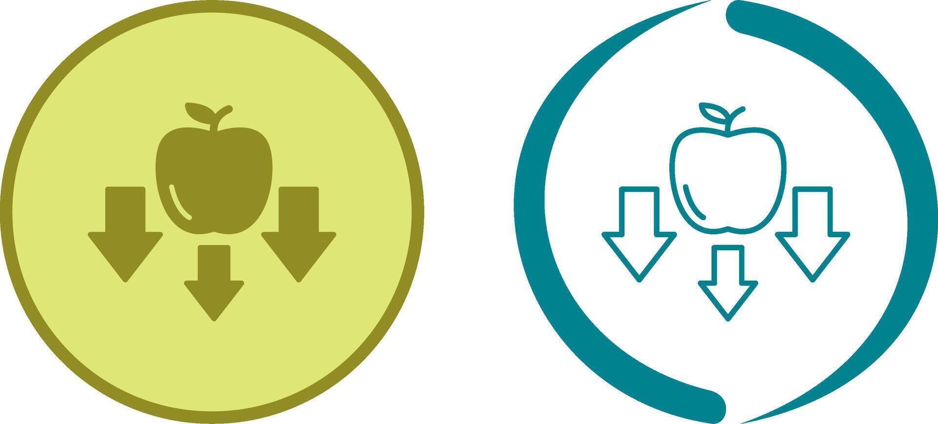 Gravity Icon Design vector
