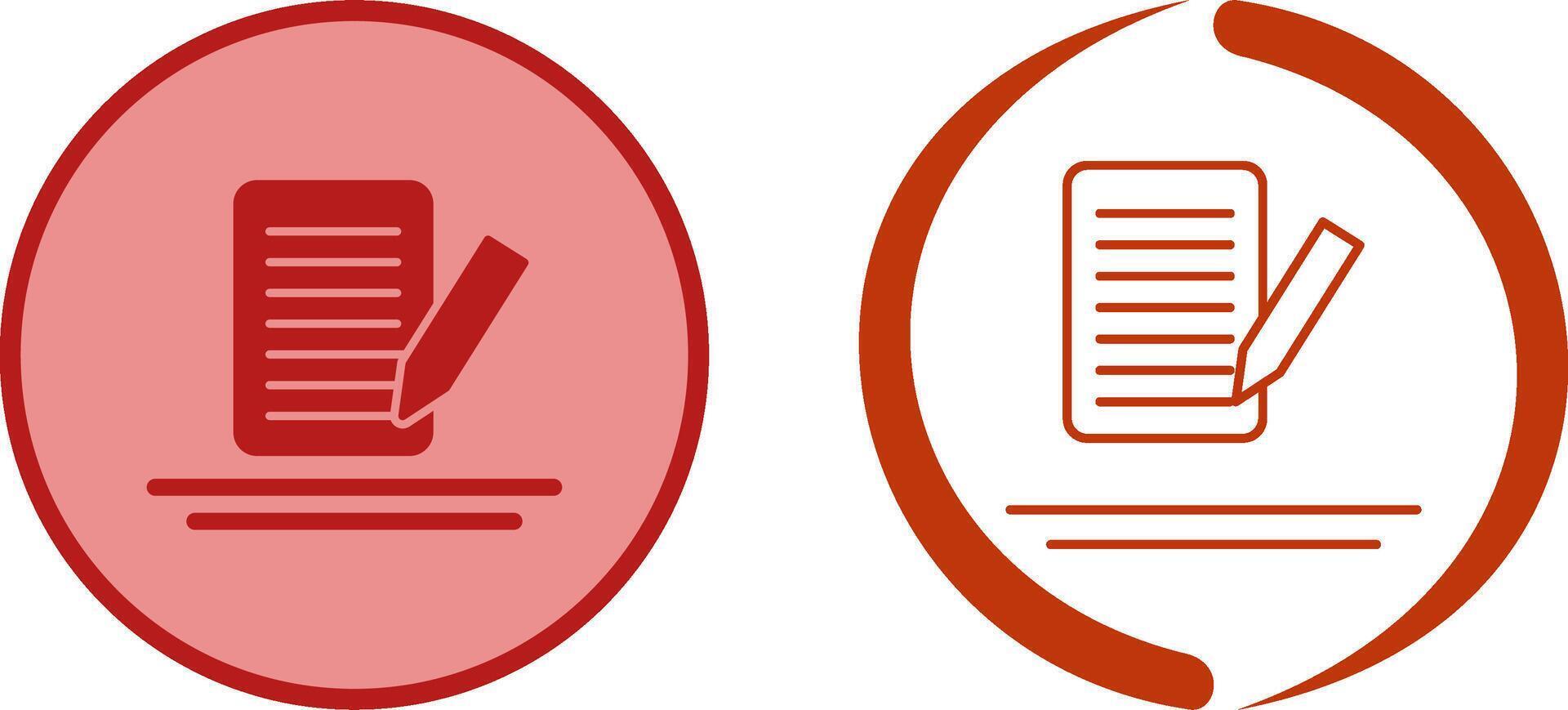 Edit Icon Design vector
