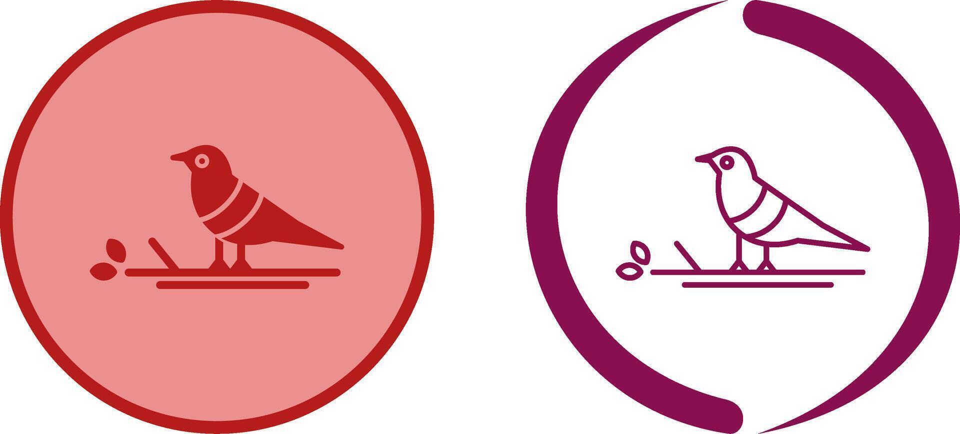 Bird Icon Design vector