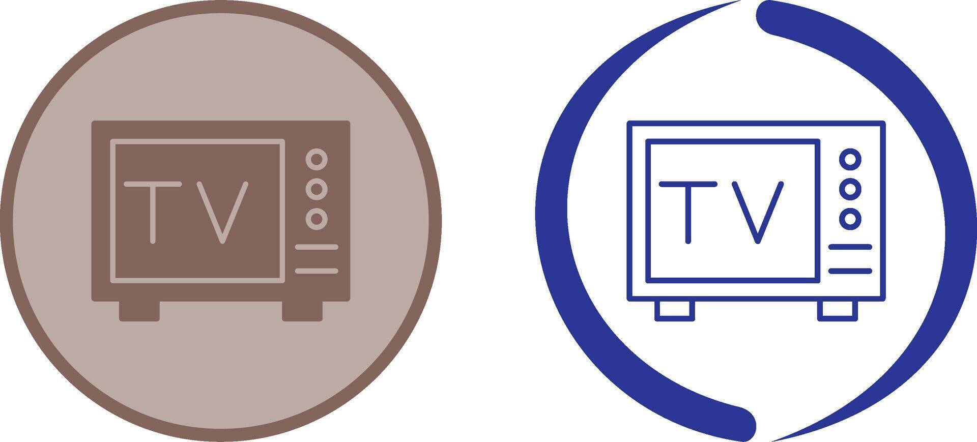 Tv Icon Design vector