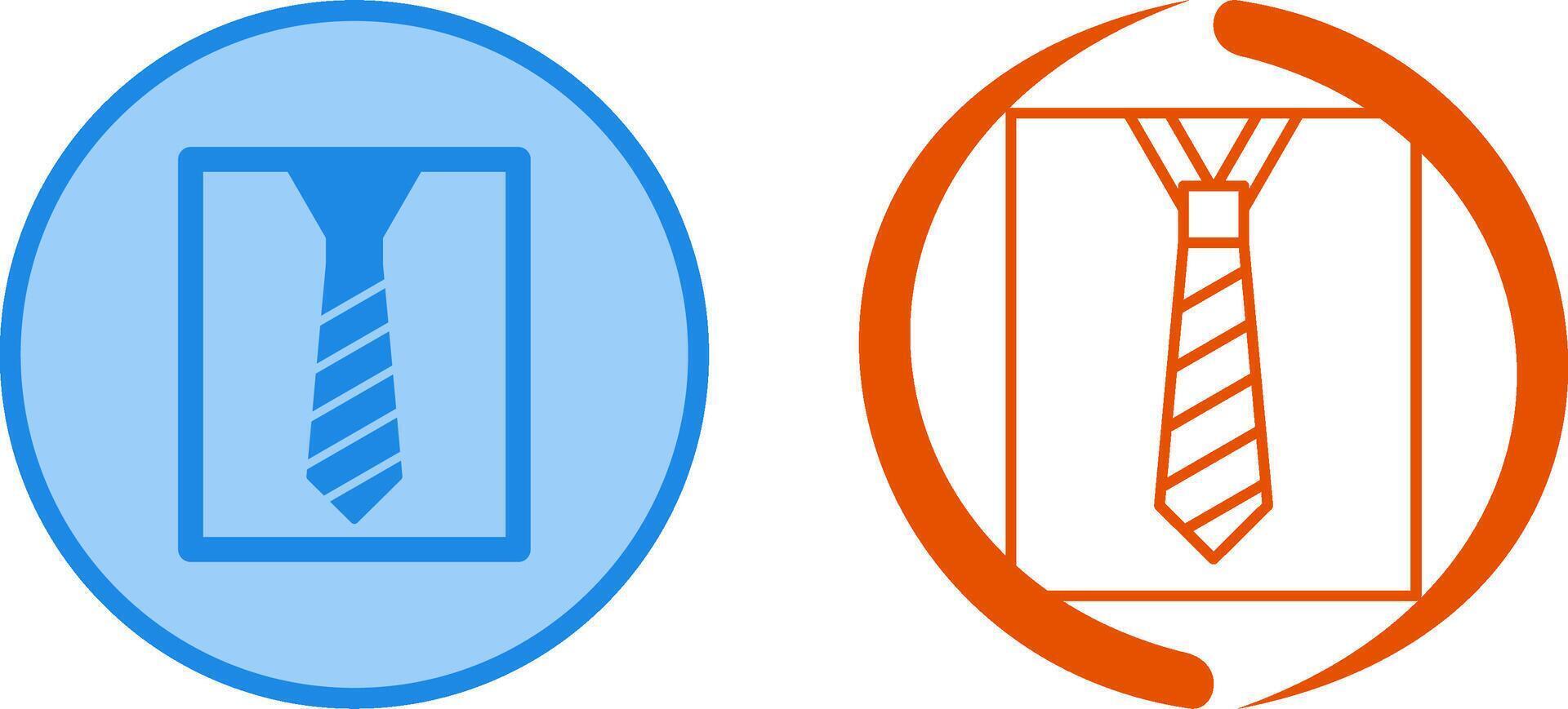 Tie Icon Design vector