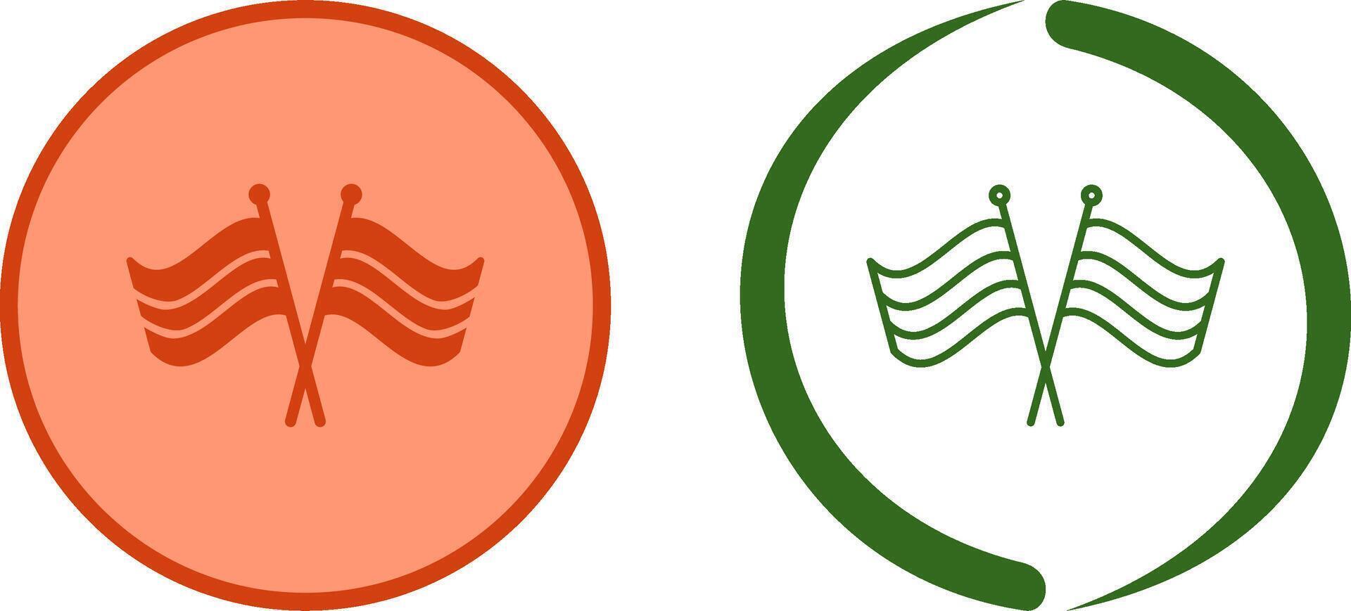 Flag Icon Design vector