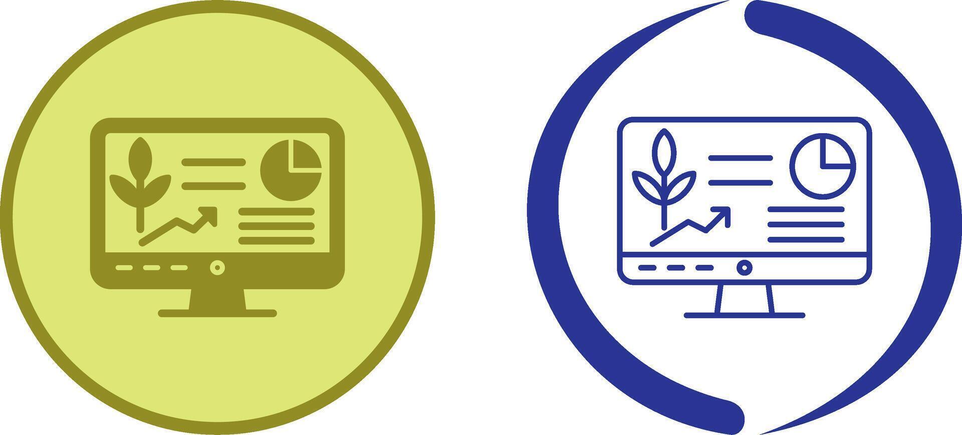 Computer Icon Design vector