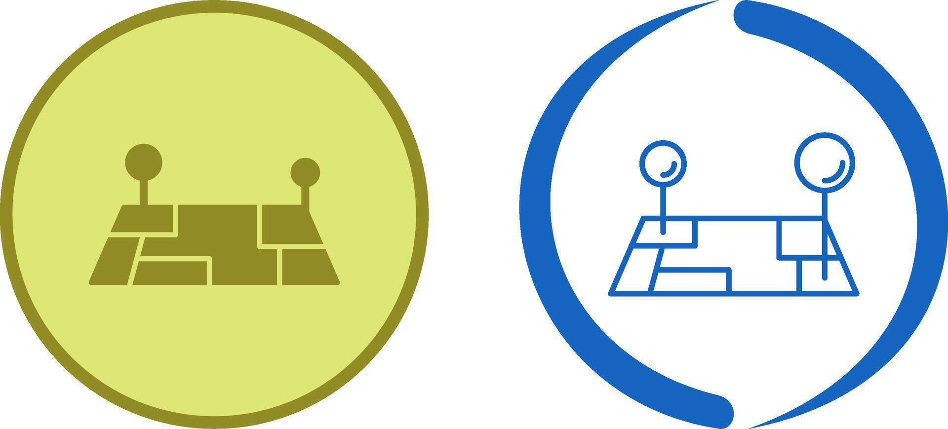 Pin Location Icon Design vector