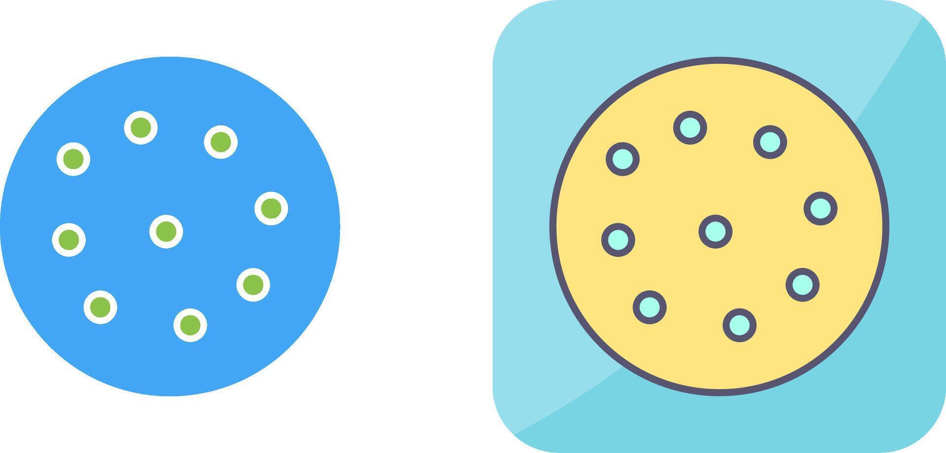 Cookie Icon Design vector
