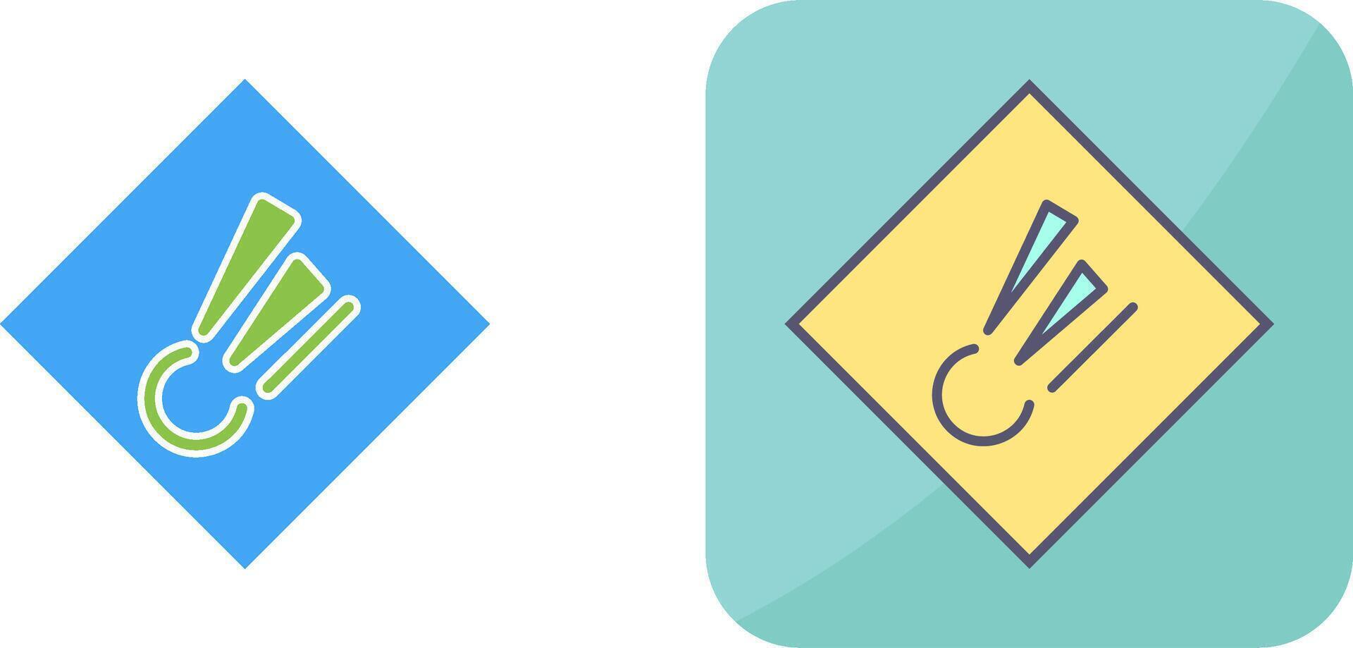 Explosive Material Icon Design vector