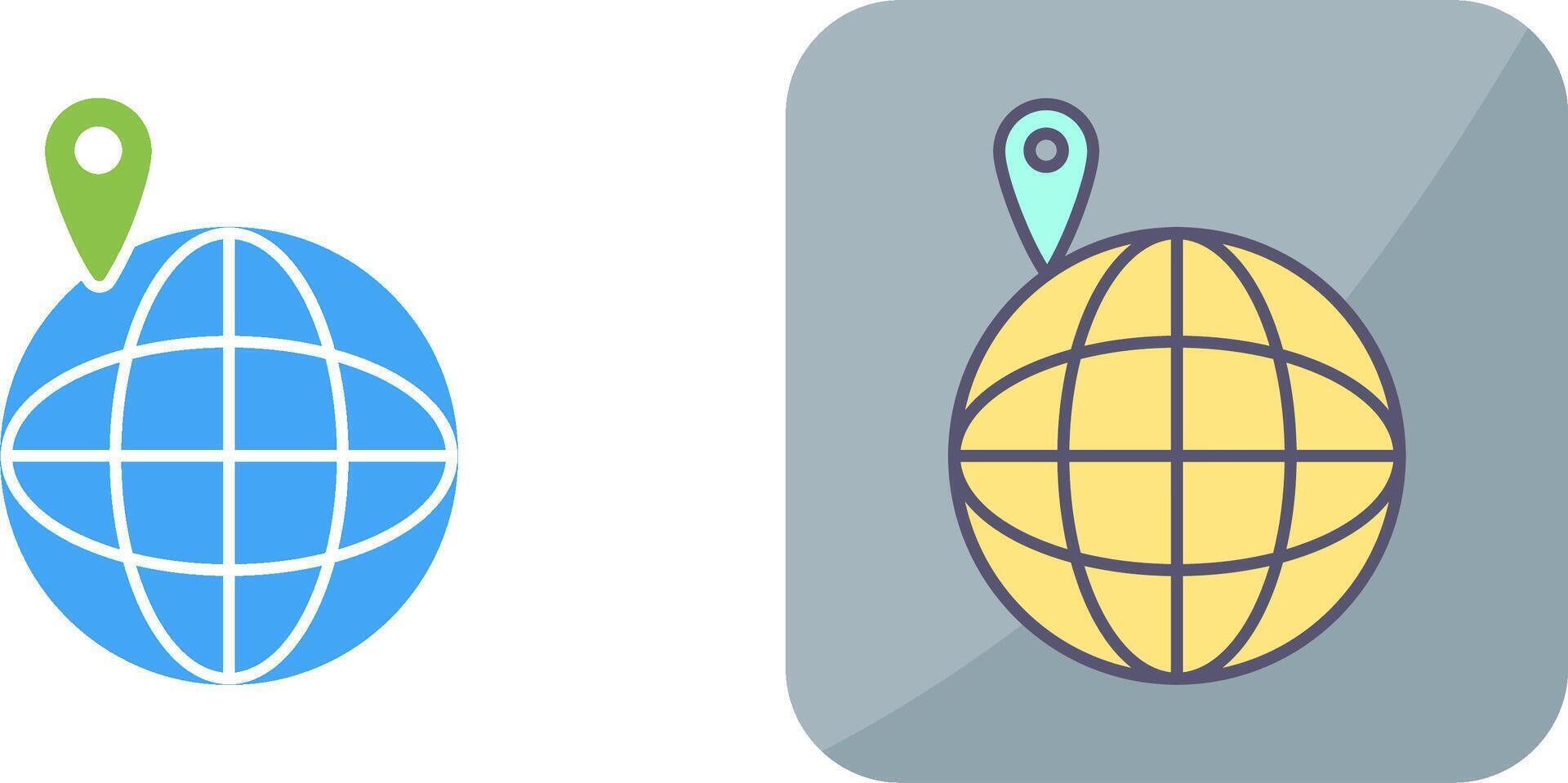 Vacation Spots Icon Design vector