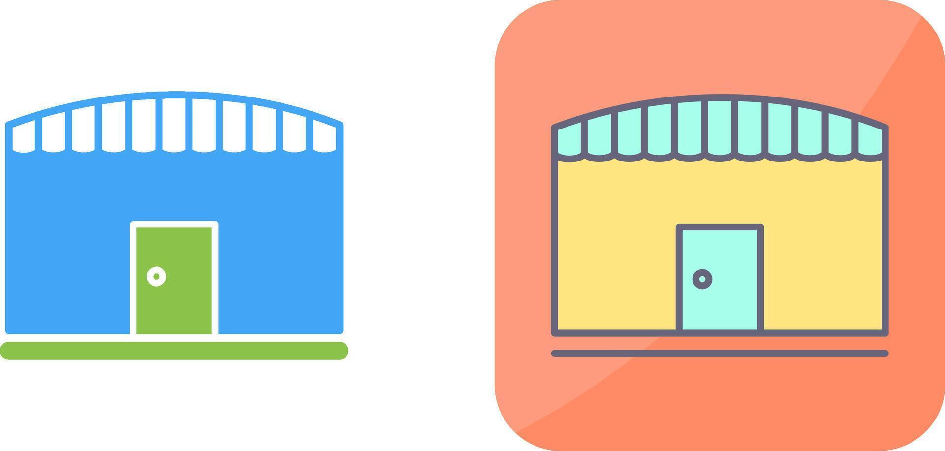 Unique Shop Icon Design vector