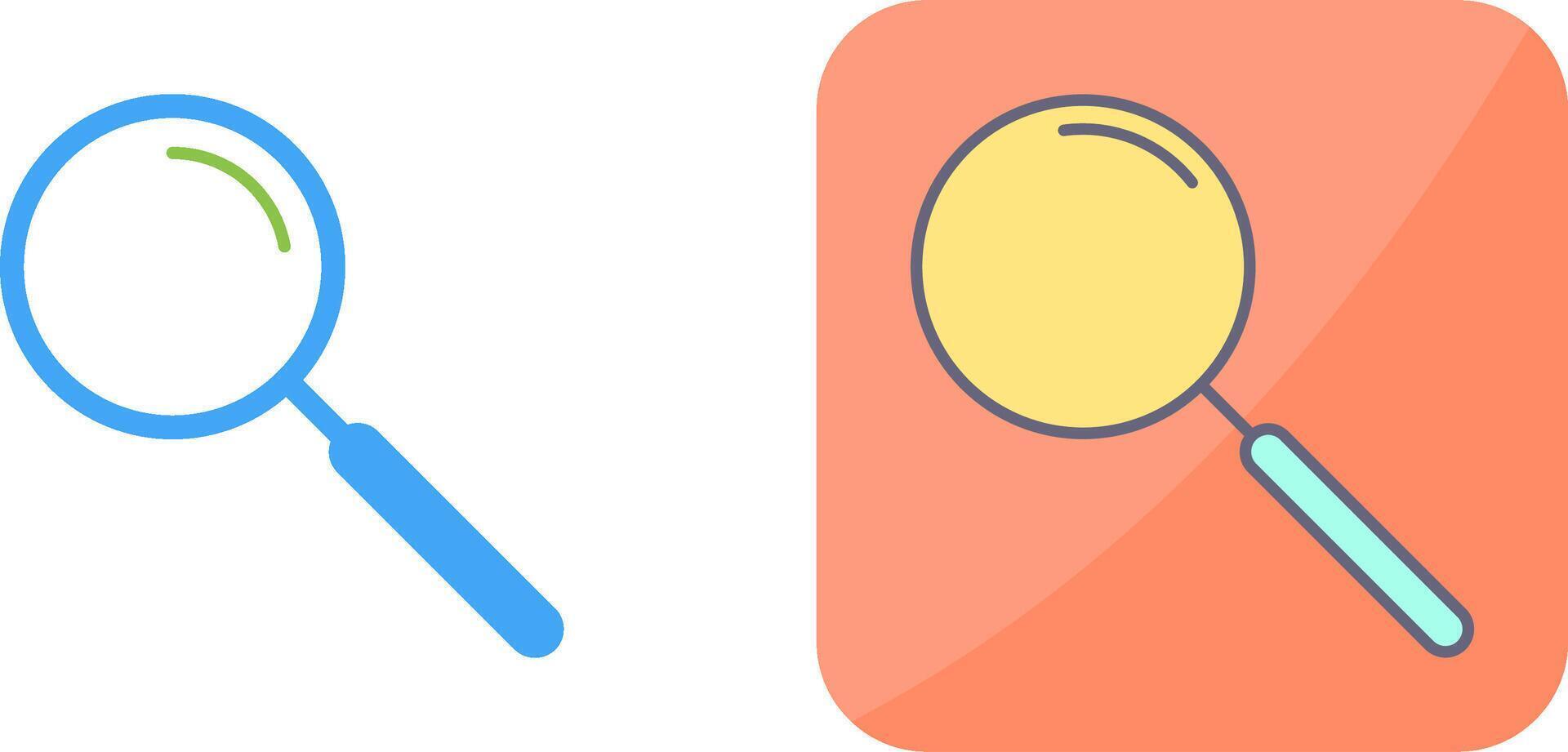 Unique Search Icon Design vector