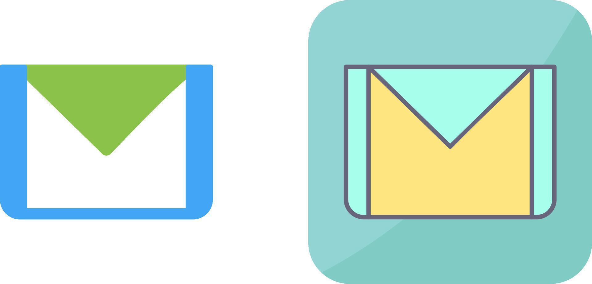Unique Email Icon Design vector