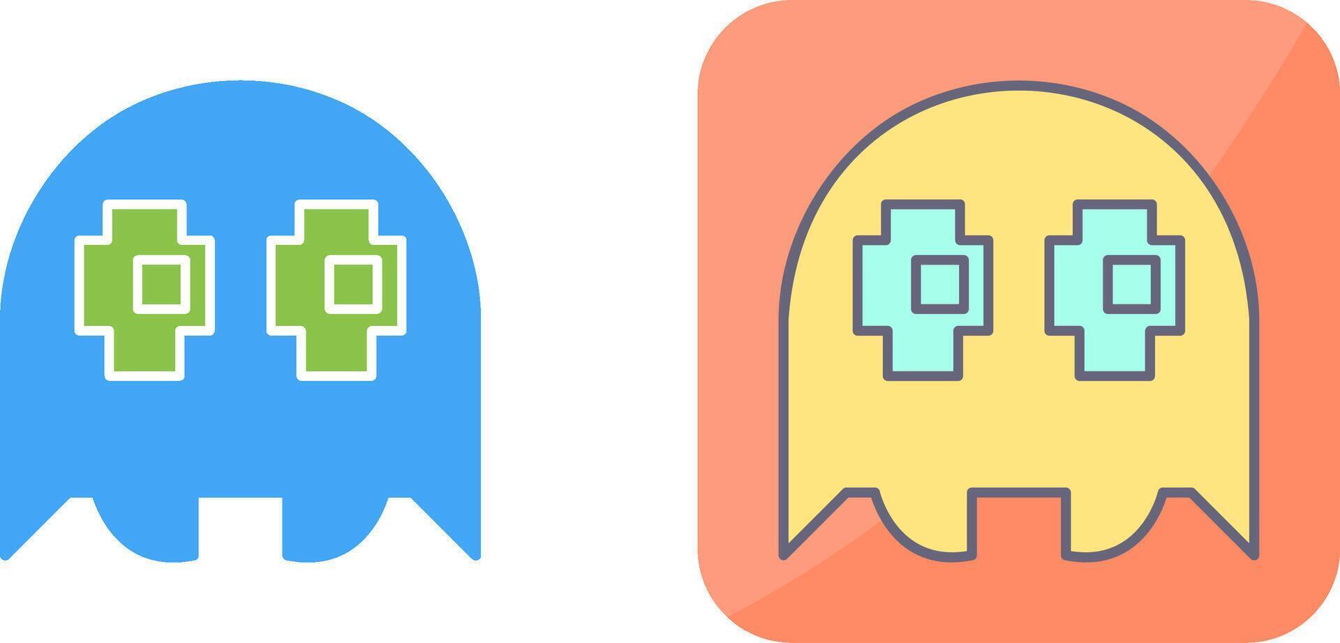 Unique Game Character Icon Design vector