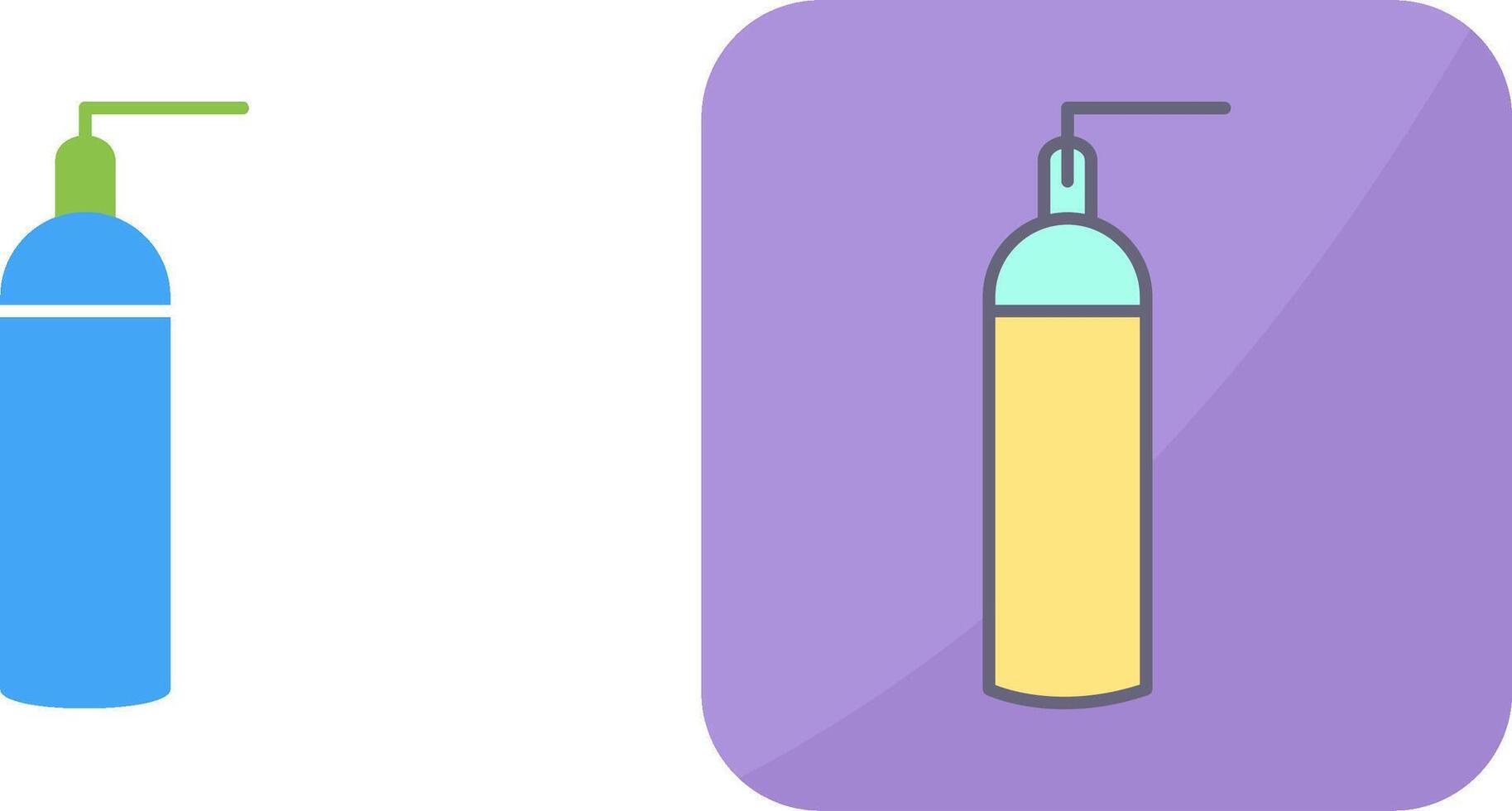 Unique Oxygen Tanks Icon Design vector