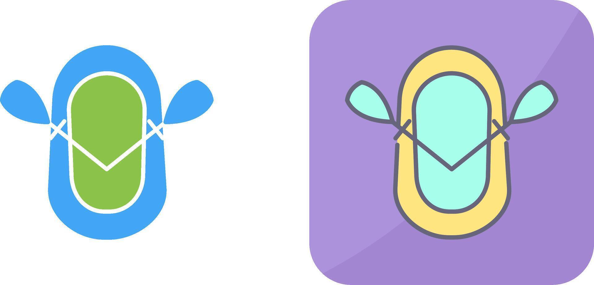 Dinghy Icon Design vector