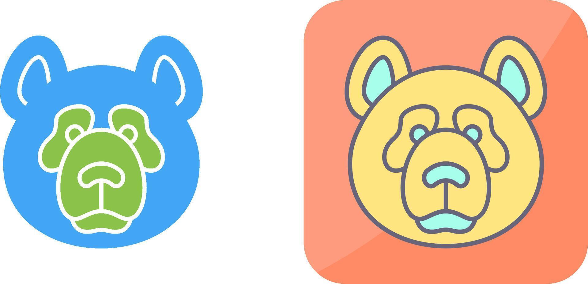 Panda Icon Design vector