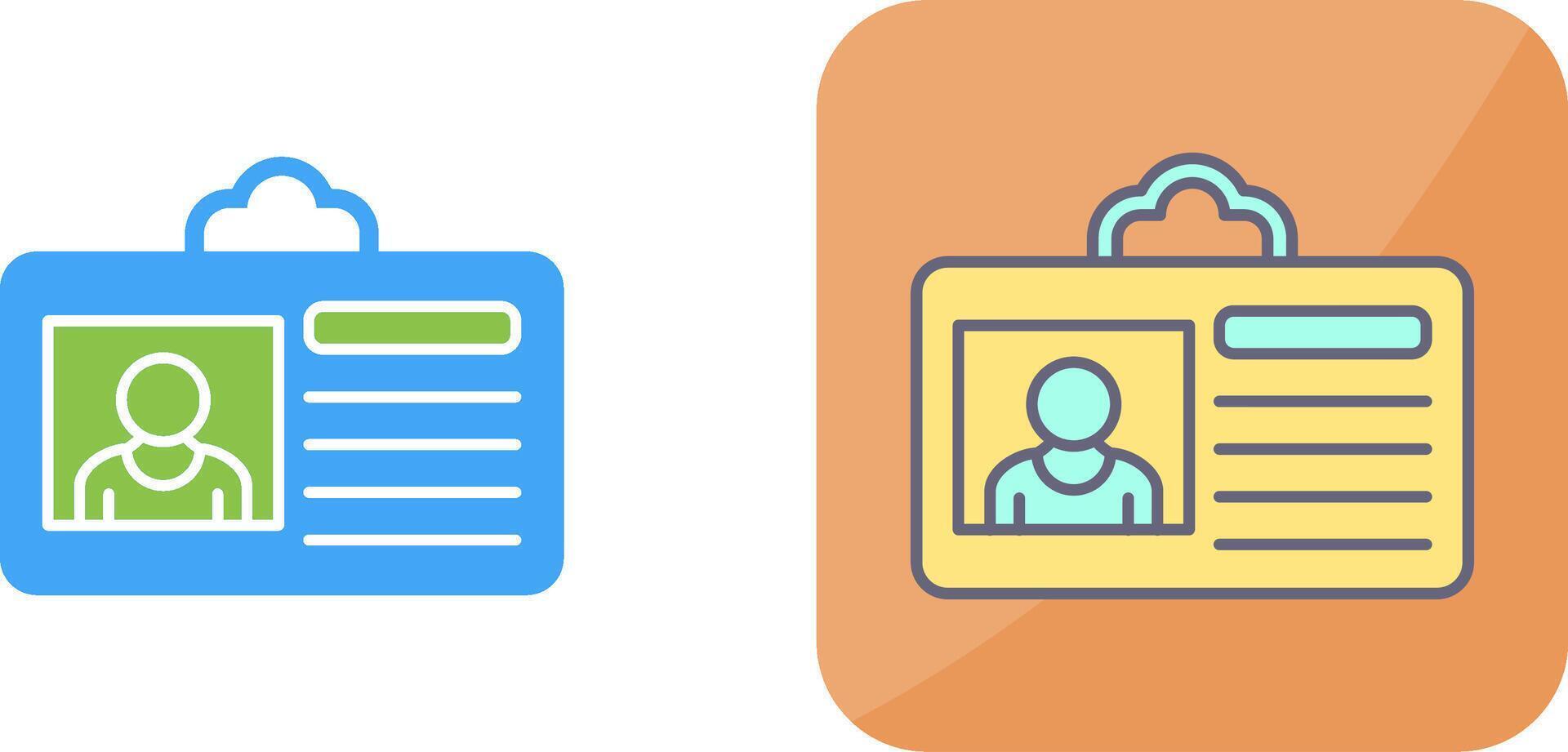 Criminal Card Icon Design vector