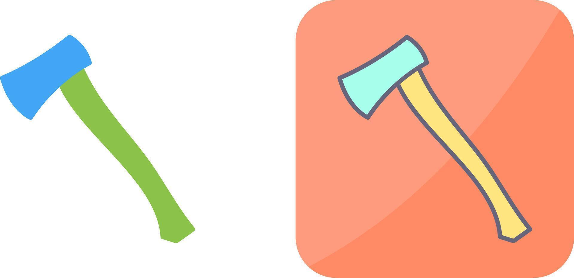 Wood Cutter Icon Design vector