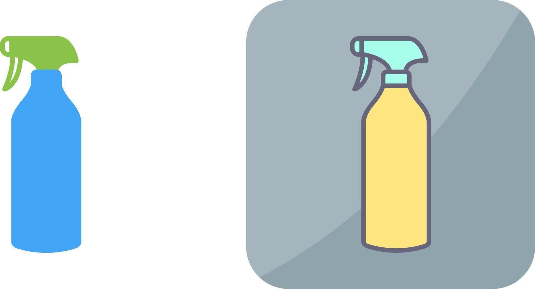 Spray bottle Icon Design vector