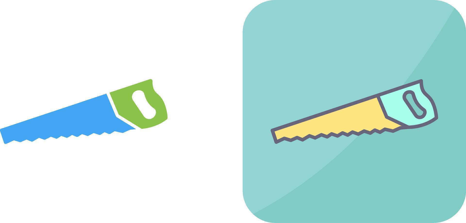 Handsaw Icon Design vector