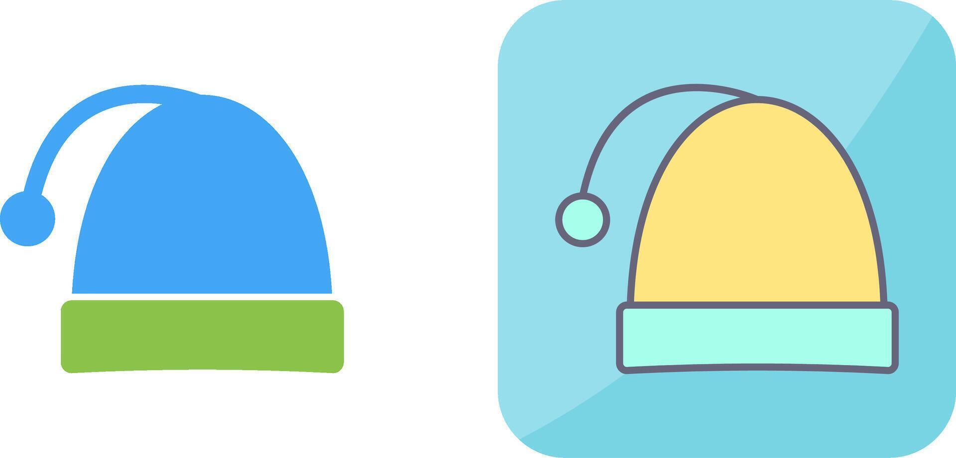 Christmas Cap Icon Design vector