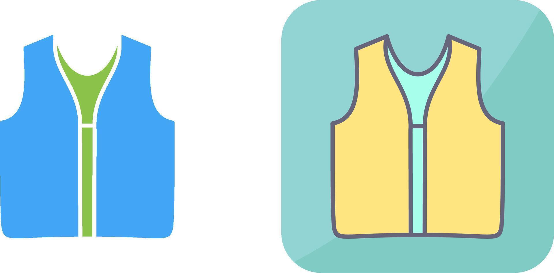 Swimming Vest Icon Design vector