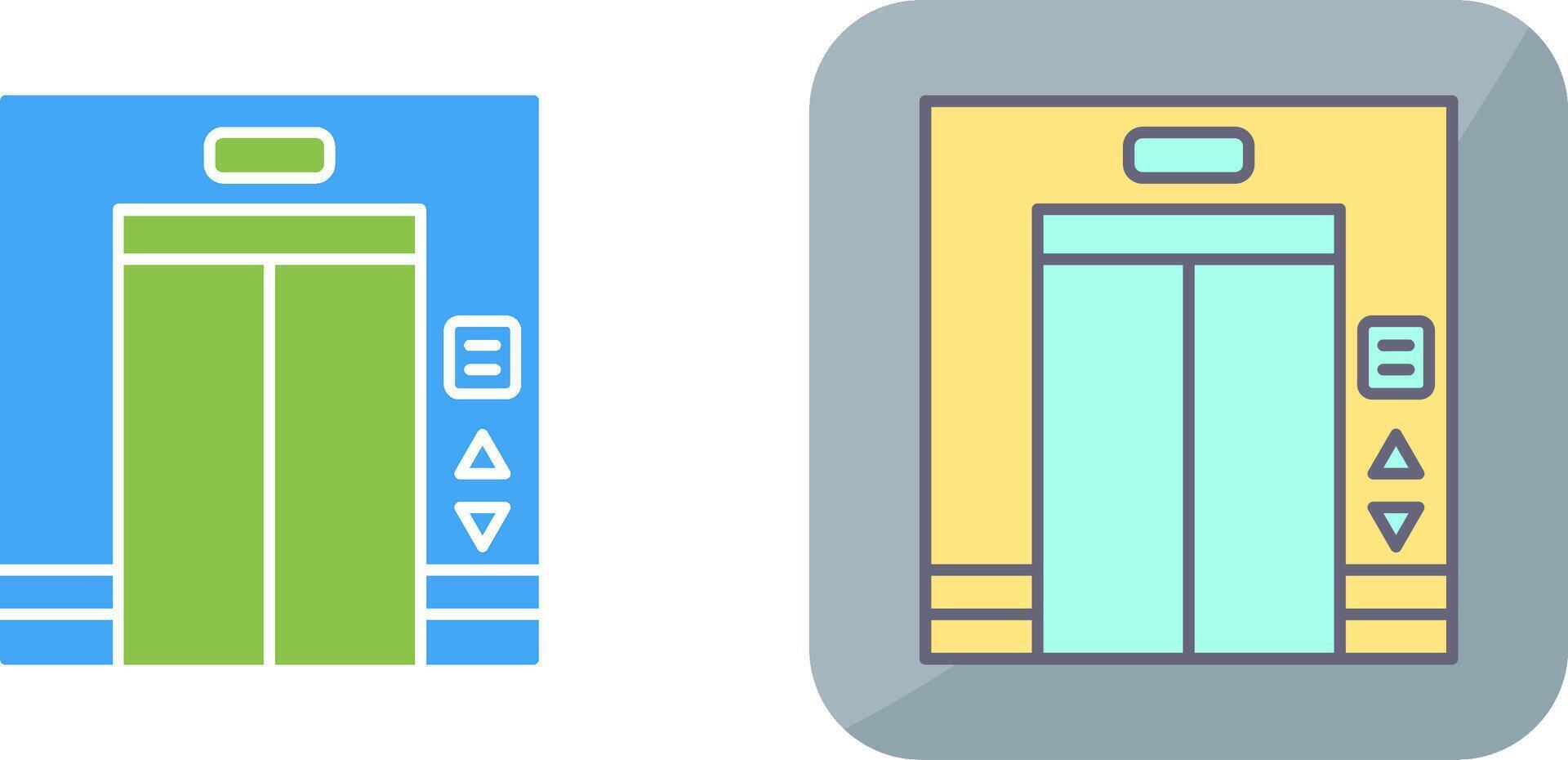 Elevator Icon Design vector
