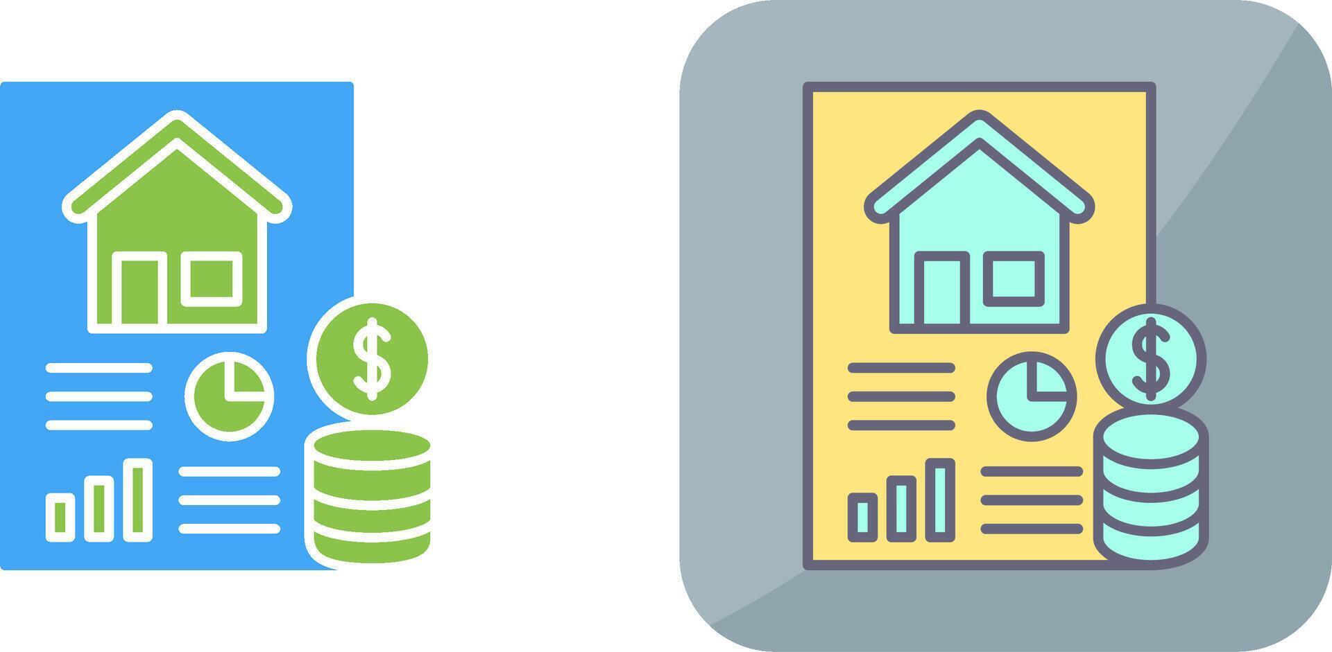 Loan Icon Design vector