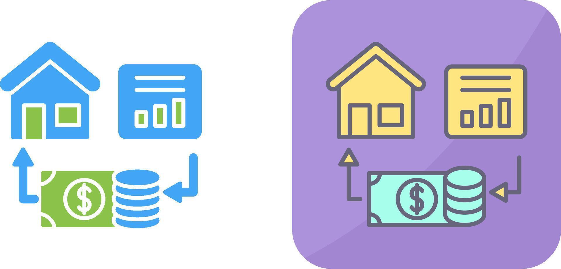 Investment Icon Design vector
