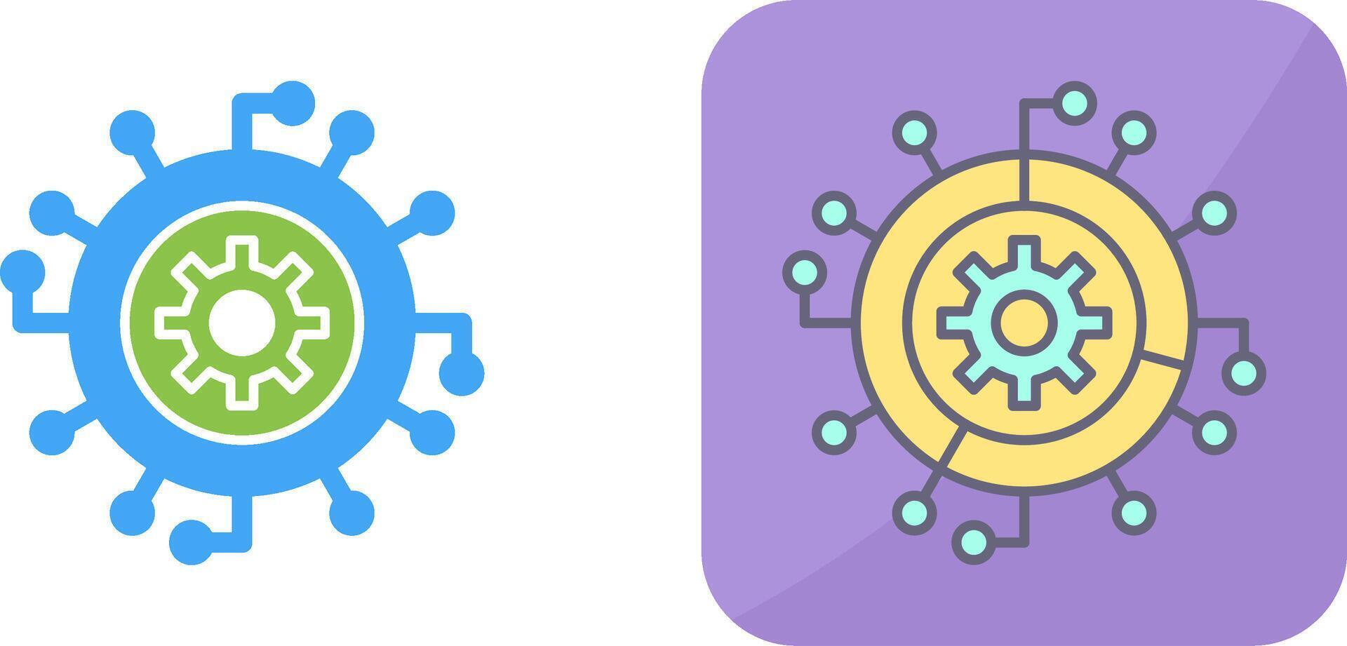 Progress Icon Design vector