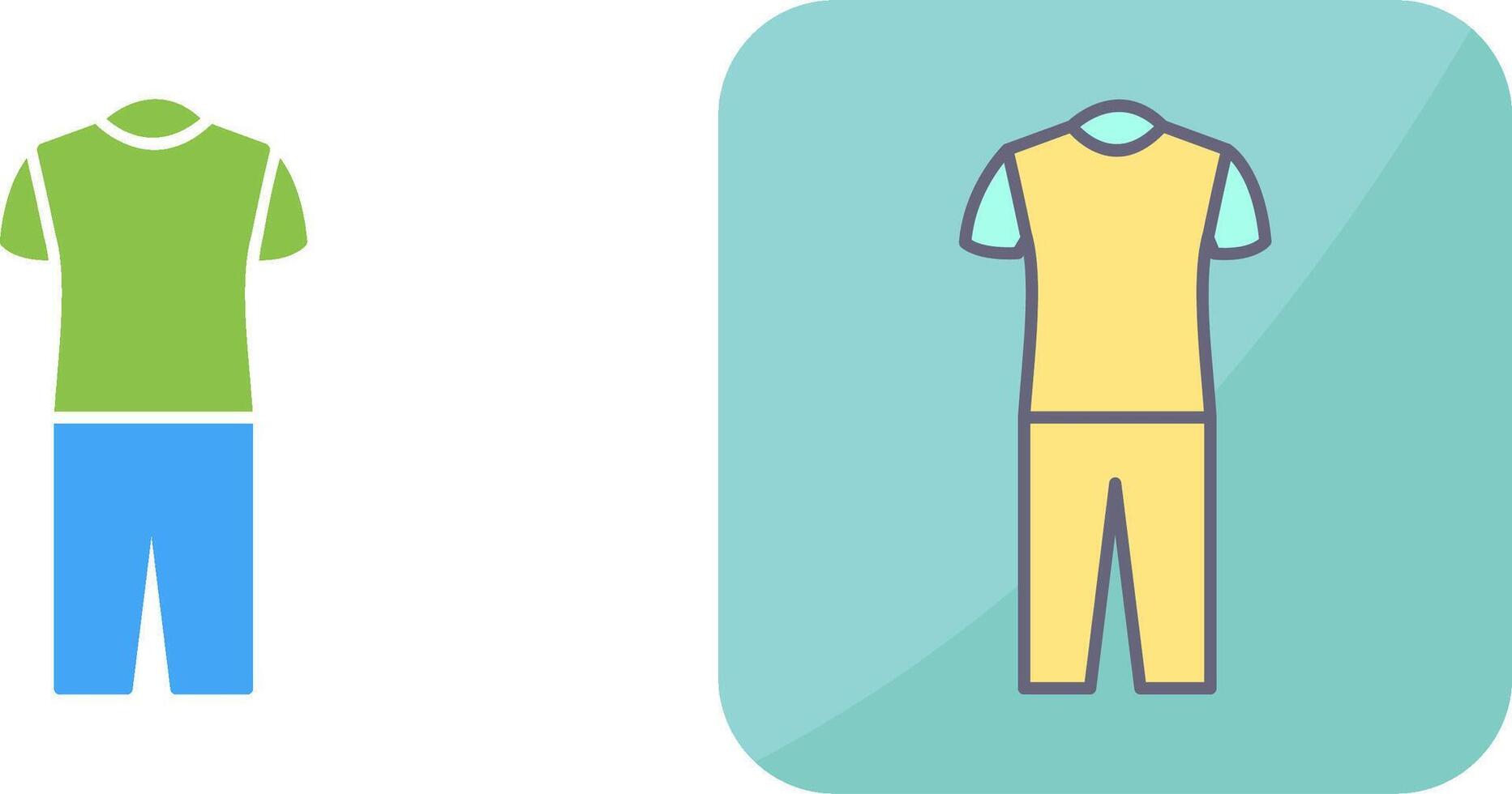 Pyjamas Suit Icon Design vector