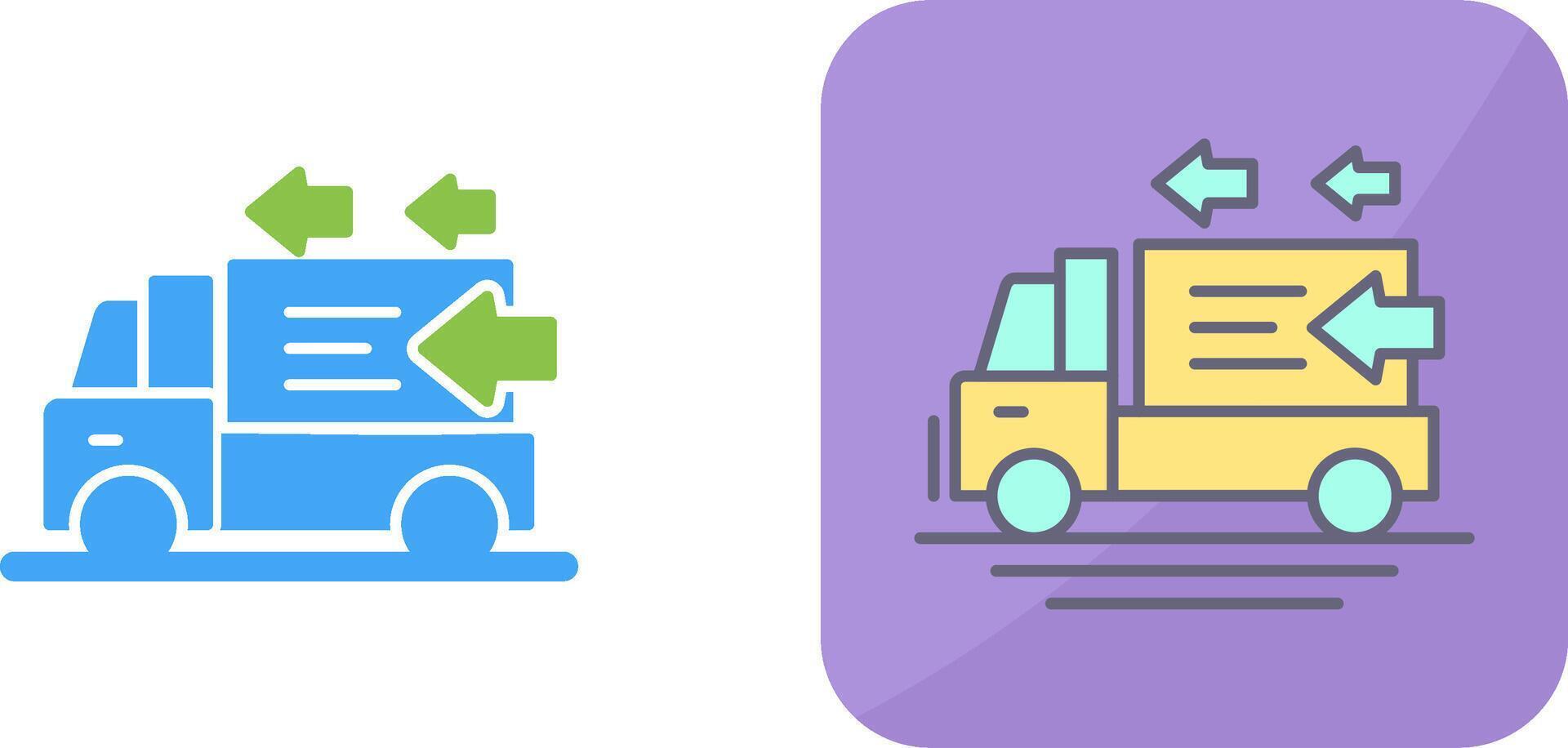Order Return Icon Design vector