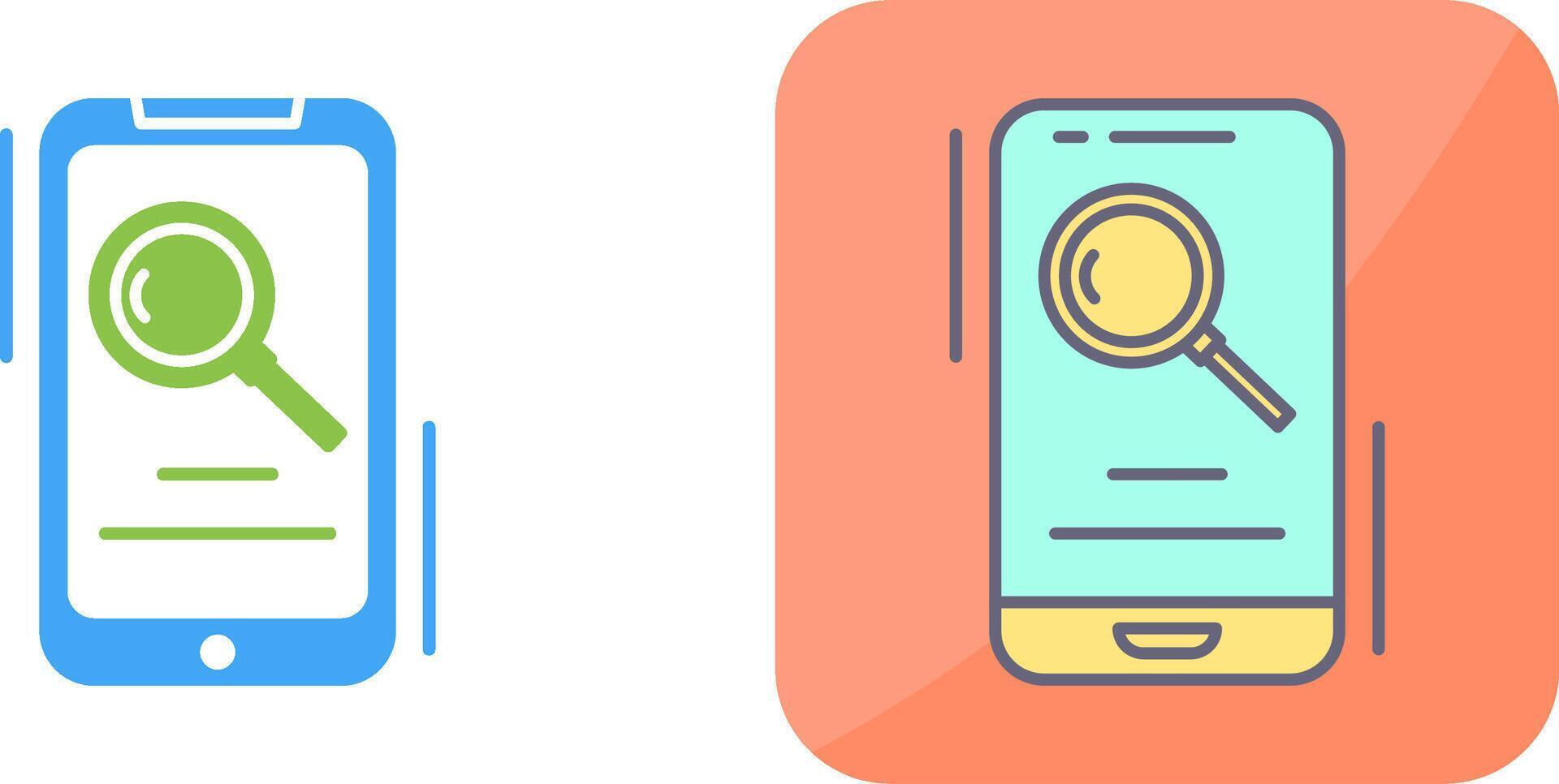 Search Icon Design vector