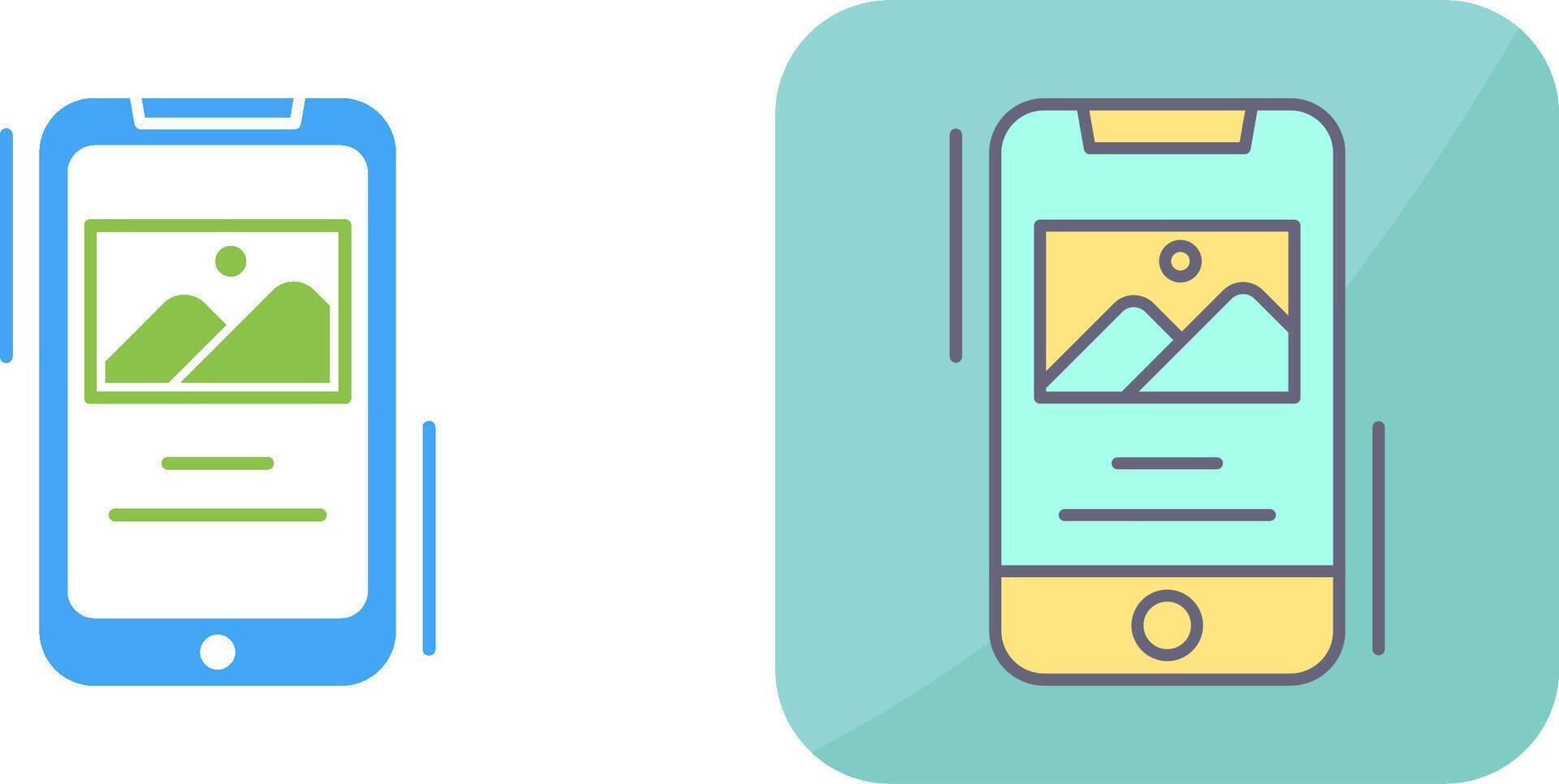 Gallery Icon Design vector